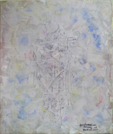 Painting titled "modigliani" by Benaddi Pascal, Original Artwork
