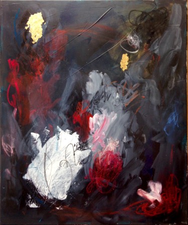 Untitled Painting titled "Untitled" by Benedicte Caillat, Original Art, Acrylic