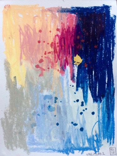 Dessin intitulée "Le Printemps #2" par Benedicte Caillat, Œuvre d'art originale, Pastel