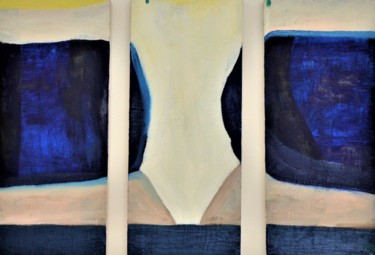 Peinture intitulée "Splits" par Martyna Benedyka, Œuvre d'art originale, Huile