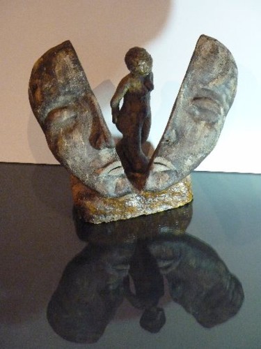 Sculpture intitulée "Obsession" par Malya, Œuvre d'art originale