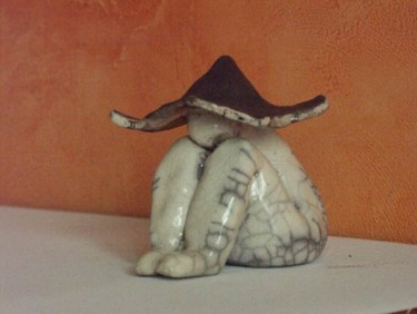 Sculpture titled "Le mexicain" by Malya, Original Artwork