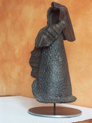 Sculpture titled "Belphegor" by Malya, Original Artwork, Terra cotta