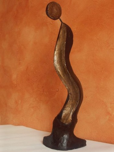 Sculpture intitulée "Serpentina" par Malya, Œuvre d'art originale