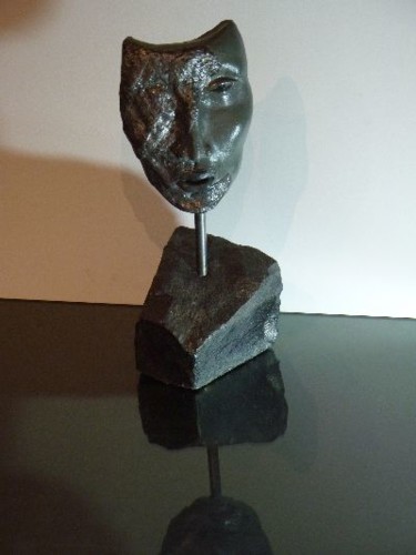 Sculpture intitulée "Illusion..." par Malya, Œuvre d'art originale