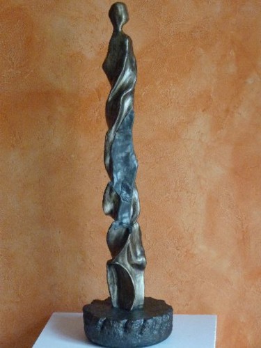 Sculpture titled "Galactica" by Malya, Original Artwork