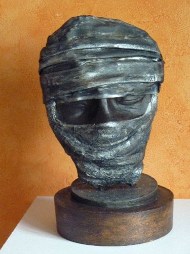 Sculpture intitulée "Nomade" par Malya, Œuvre d'art originale