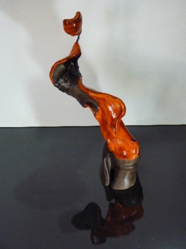 Sculpture intitulée "Tango" par Malya, Œuvre d'art originale