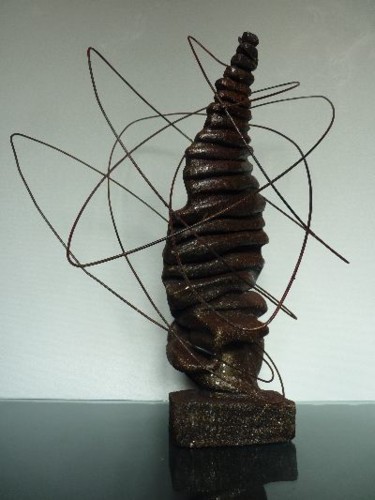 Sculpture titled "CHRYSALIDE" by Malya, Original Artwork