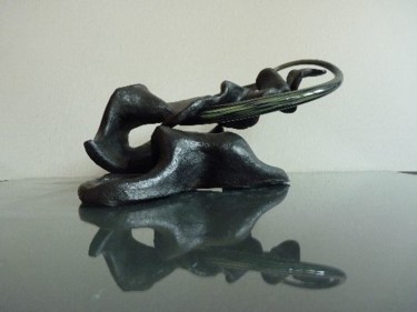 Sculpture titled "SATURNE" by Malya, Original Artwork