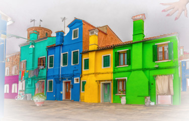 Photography titled "DREAM N°45   BURANO…" by Beniamino Forestiere, Original Artwork, Digital Photography