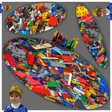 Fotografia zatytułowany „DREAM N°88 LEGO WOR…” autorstwa Beniamino Forestiere, Oryginalna praca, Fotografia cyfrowa