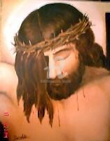 Pittura intitolato "Cristo" da Benilde, Opera d'arte originale