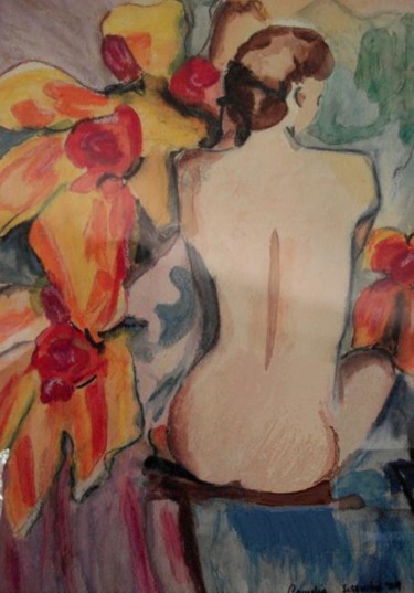 Pintura titulada "Desnudo" por Camelia, Obra de arte original