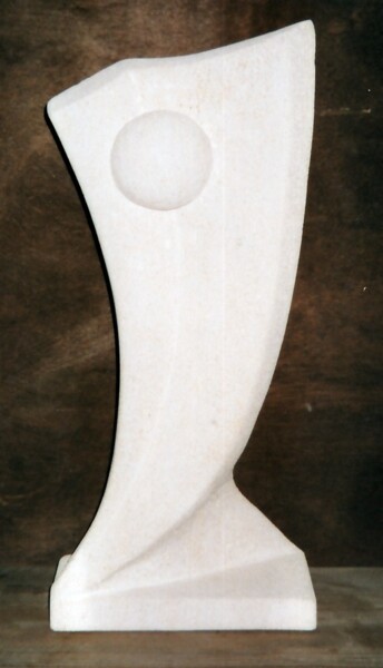 Rzeźba zatytułowany „Jauna” autorstwa Benjamin Baudry, Oryginalna praca, Kamień