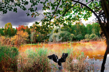 Φωτογραφία με τίτλο "autumn-in-a-quiet-b…" από Benjamin, Αυθεντικά έργα τέχνης