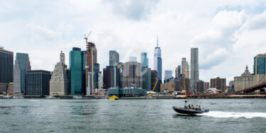 Photographie intitulée "Manhattan Panorama…" par Benjamin, Œuvre d'art originale, Photographie numérique