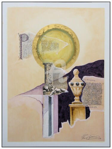 Malerei mit dem Titel "History II" von Benno Fognini, Original-Kunstwerk, Acryl
