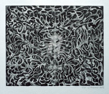 Estampas & grabados titulada "estampe-2015" por Benoît Girodon, Obra de arte original