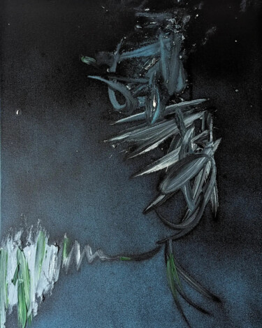 Schilderij getiteld "Samba" door Benoît Guérin, Origineel Kunstwerk, Acryl