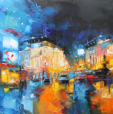 Painting titled "Londres" by Benoit Havard, Original Artwork