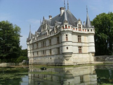 Fotografie mit dem Titel "château d'Azay-le-r…" von Benoît Laval, Original-Kunstwerk