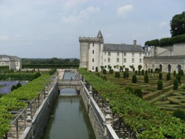 Photographie intitulée "château de Villandry" par Benoît Laval, Œuvre d'art originale