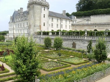 Fotografie mit dem Titel "château de Villandry" von Benoît Laval, Original-Kunstwerk