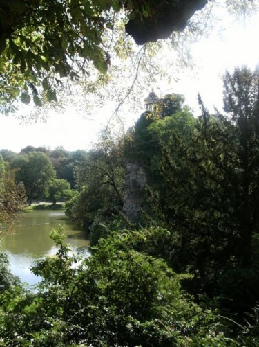 Photographie intitulée "Buttes-Chaumont Par…" par Benoît Laval, Œuvre d'art originale