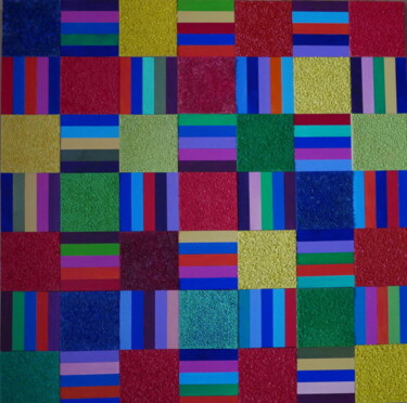 Картина под названием "multicolore3.jpeg" - Benoît Prieur, Подлинное произведение искусства, Акрил