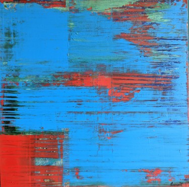 Ecorchures Peinture intitulée "Ecorchures" par Benoît Guérin, Œuvre d'art originale, Acrylique