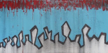 Malerei mit dem Titel "The Downfall" von Bent, Original-Kunstwerk, Acryl