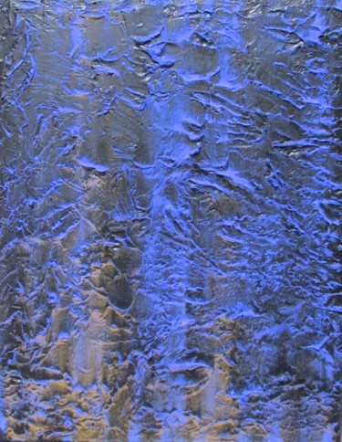 Pittura intitolato "Blue sky turns black" da Bent, Opera d'arte originale, Acrilico