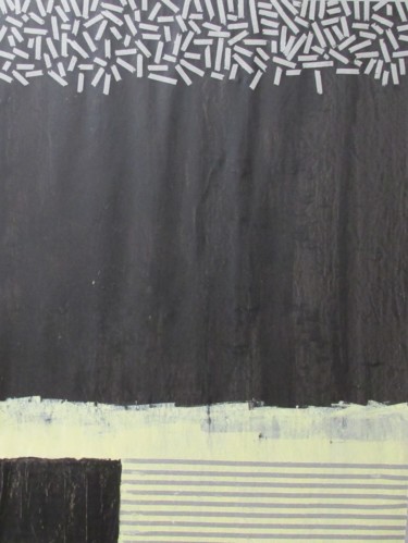 Pittura intitolato "Nothingness is comi…" da Bent, Opera d'arte originale, Acrilico