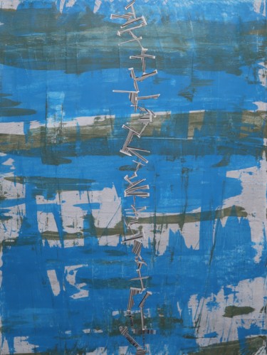 Les sutures millénaires #1 Painting titled "Les sutures milléna…" by Bent, Original Art,