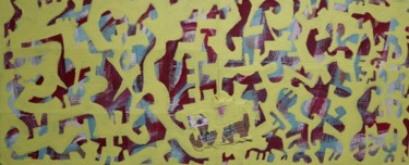 Malerei mit dem Titel "These beautiful sto…" von Bent, Original-Kunstwerk, Acryl