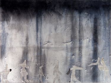Peinture intitulée "La balade d'Asger II" par Bent, Œuvre d'art originale, Autre