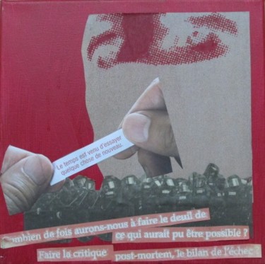 Collages titled "Fragments pour une…" by Bent, Original Artwork