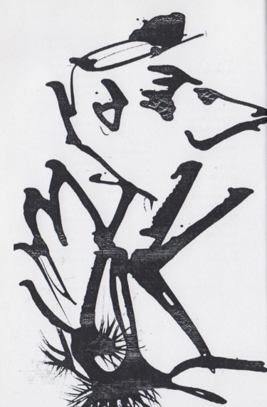 Dessin intitulée "Brèches - image no.9" par Bent, Œuvre d'art originale, Encre