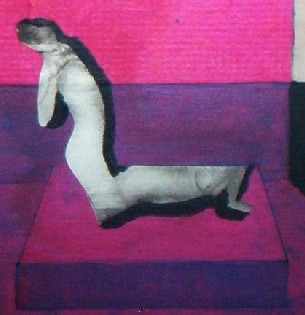 Painting titled "Detalle de I Feel L…" by A. Bento De Oliveira, Original Artwork