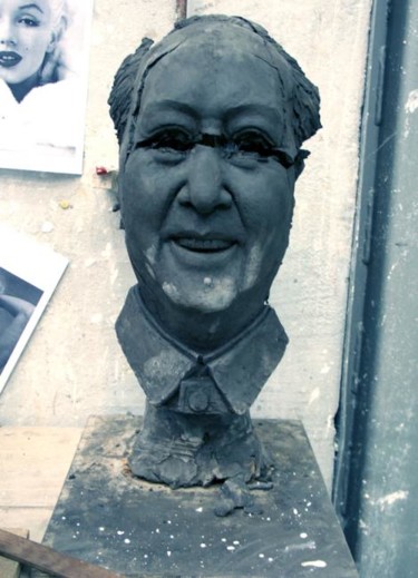 Escultura titulada "MAO" por Song Benxing, Obra de arte original