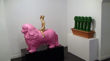 Sculpture intitulée "vue de l'expo" par Song Benxing, Œuvre d'art originale