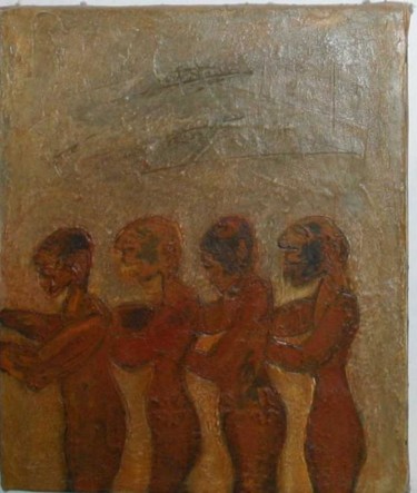 Peinture intitulée "Array" par Mohamed Benyaich, Œuvre d'art originale