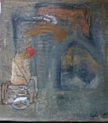 Painting titled "No Title" by Mohamed Benyaich, Original Artwork