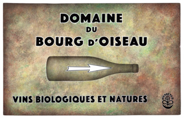 Peinture intitulée "Domaine du Bourg d'…" par Béopé, Œuvre d'art originale, Acrylique