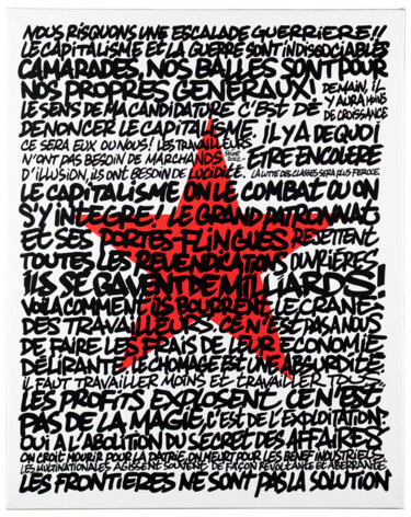 "Arthaud" başlıklı Tablo Béopé tarafından, Orijinal sanat, Mürekkep