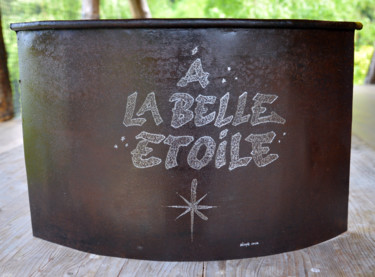 "A la belle étoile" başlıklı Baskıresim Béopé tarafından, Orijinal sanat, Gravür