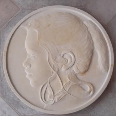 雕塑 标题为“Ines” 由Berendina De Ruiter, 原创艺术品, 石膏