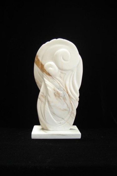 雕塑 标题为“The gentle touch, b…” 由Berendina De Ruiter, 原创艺术品, 石