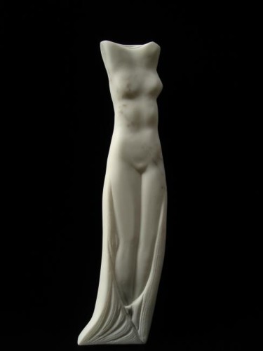 Sculpture titled "Primavera" by Berendina De Ruiter, Original Artwork, Stone